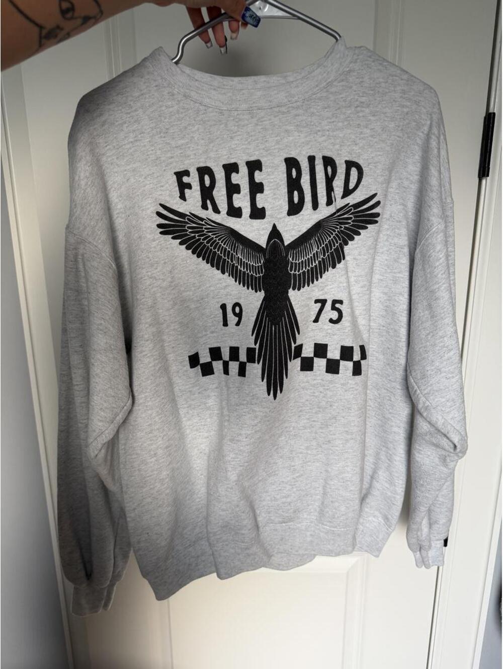 Freebird Women's Grey Sweatshirt size L